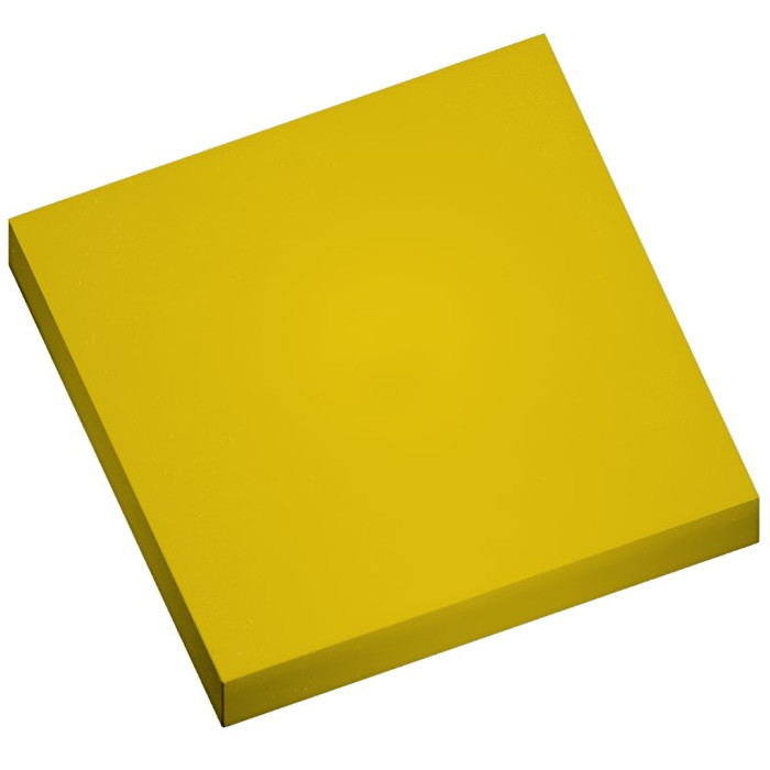 Квадратная тротуарная плитка 100x100x9 Желтый